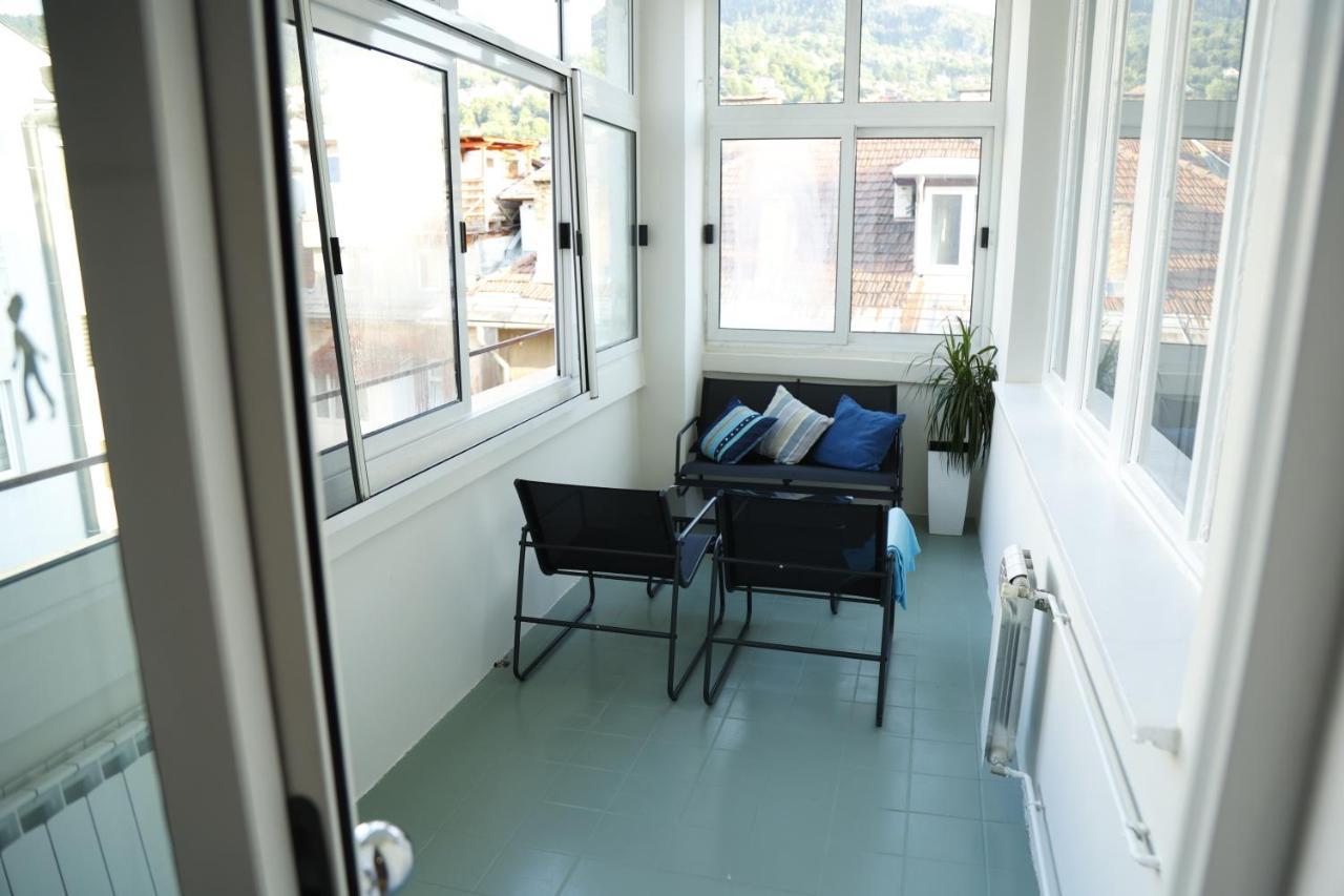 Blue And Rose Cozy - Quiet In The Best Location - Self Check-In - 5Th Floor With Elevator Saraybosna Dış mekan fotoğraf